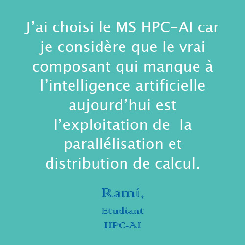 Rami étudiant MS