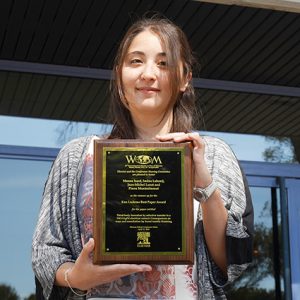 M. Isard lauréate du Prix scientifique WoM 2019