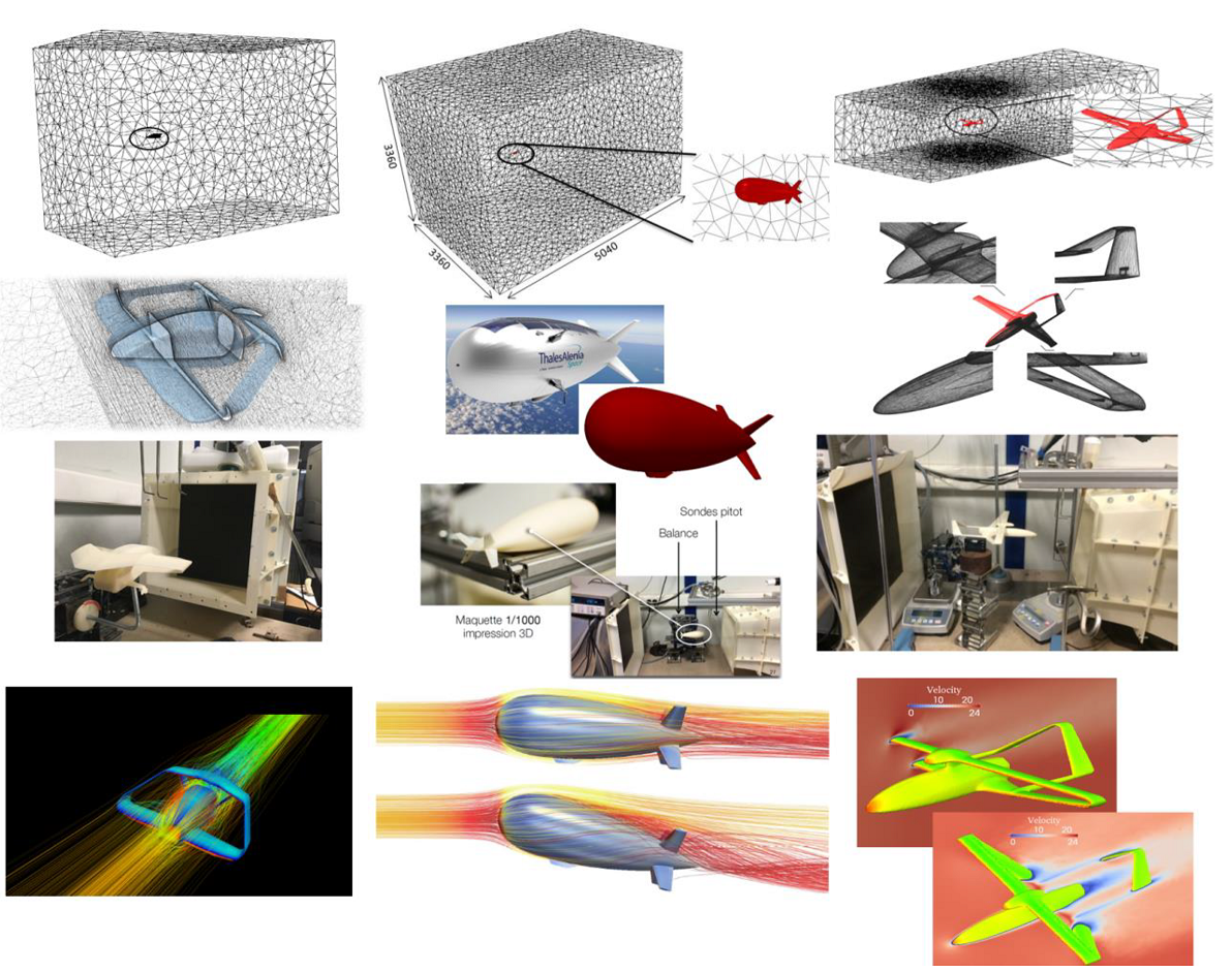 several simulations
