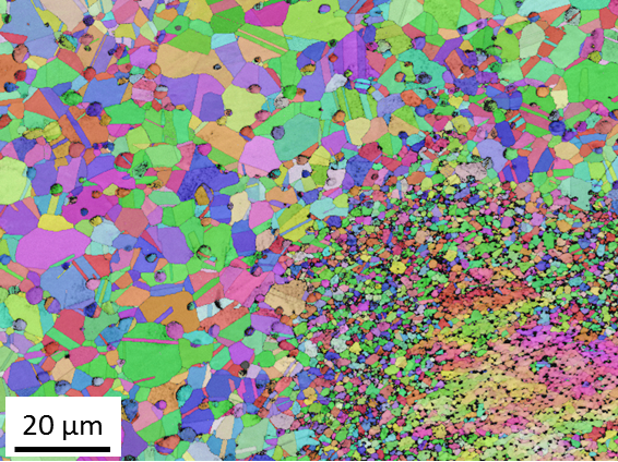  Microstructure d'un superalliage base nickel