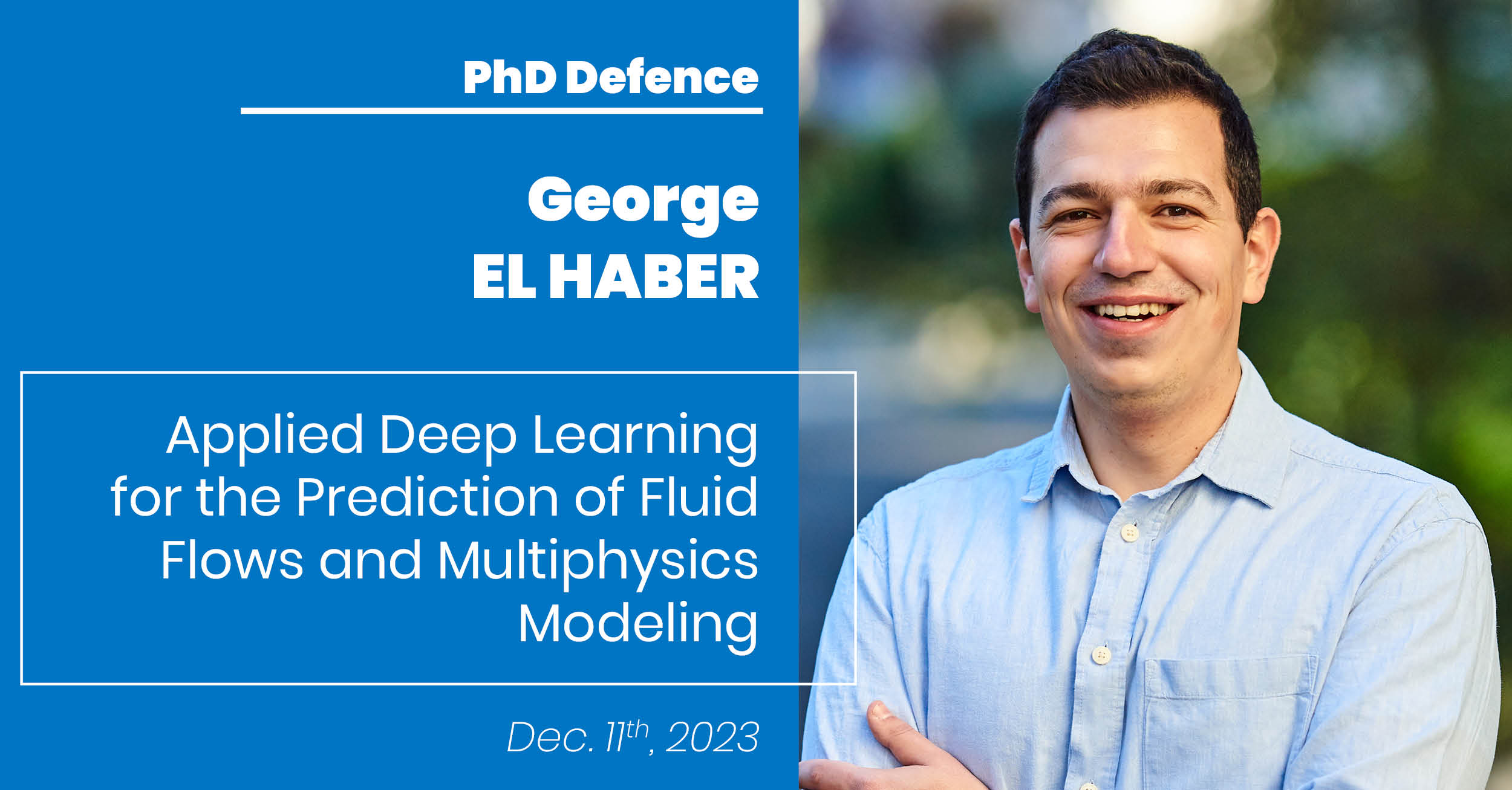 PhD defence of George El Haber