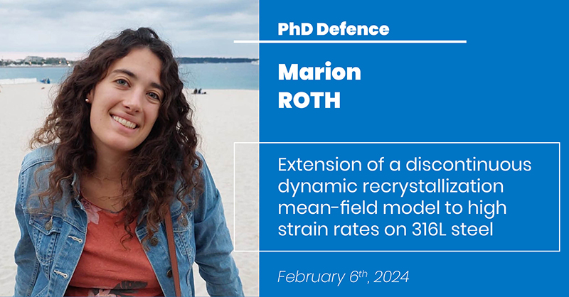 PhD defence of Marion Roth