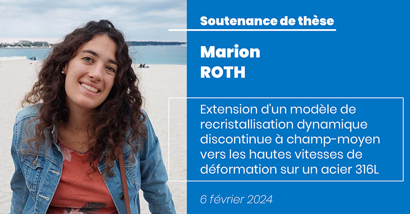 soutenance de thèse de Marion Roth