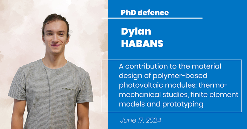 PhD defence of Dylan Habans