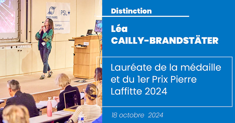 Léa Cailly 1er Prix Pierre Laffitte 2024