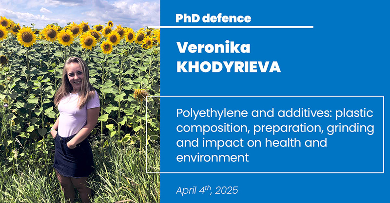 PhD defence of Veronika Khodyrieva